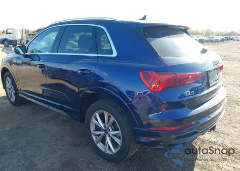 2022 Audi Q3 Premium Plus 45 Tfsi S Line Quattro Tiptronic from USA, damaged, VIN WA1EECF38N1091315